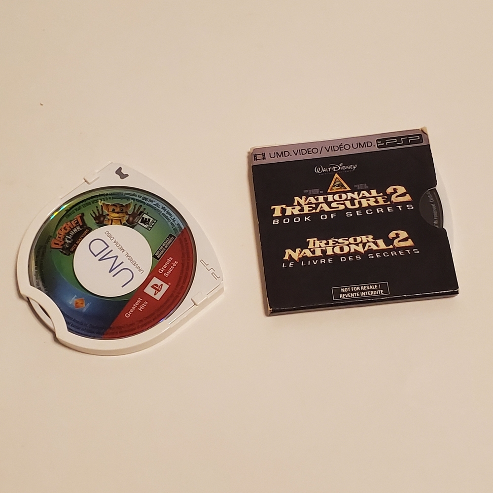 PSP Game and movie bundle